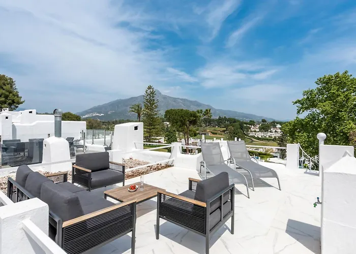 Azahara 2, Contemporary Scandinavian Style Open Plan With 2 Terraces