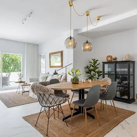 Appartement Azahara 2, Contemporary Scandinavian Style Open Plan With 2 Terraces Marbellac