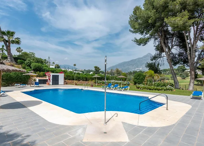 Apartment Azahara 2, Contemporary Scandinavian Style Open Plan With 2 Terraces